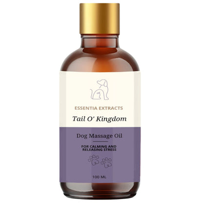 Dog Massage Oil for Calming and Relieving Stress