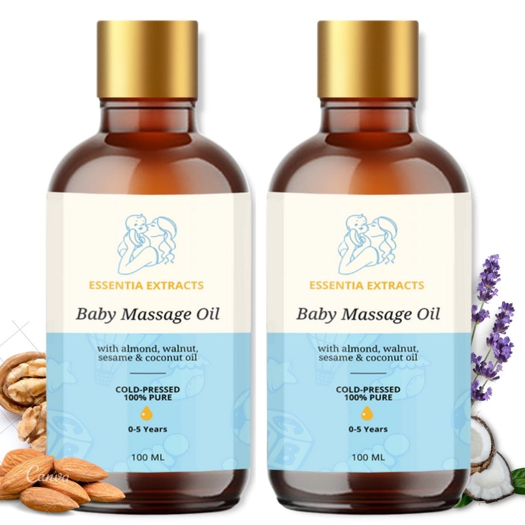 Cold pressed coconut oil for 2024 baby massage