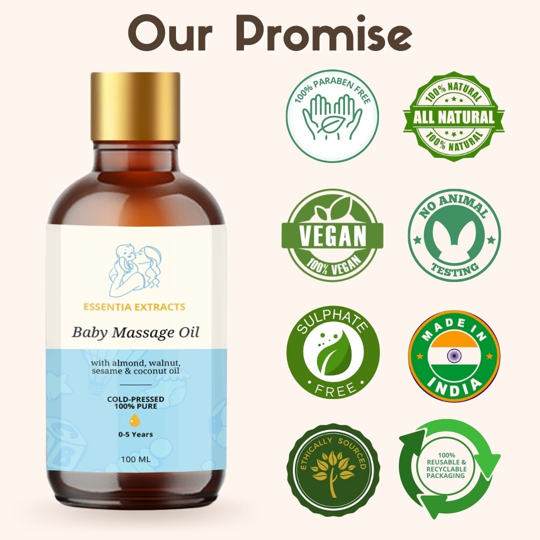 Baby massage oil