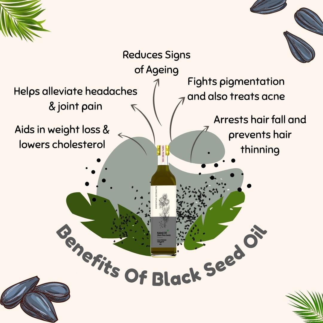 Cold-pressed Onion Black Seed Oil