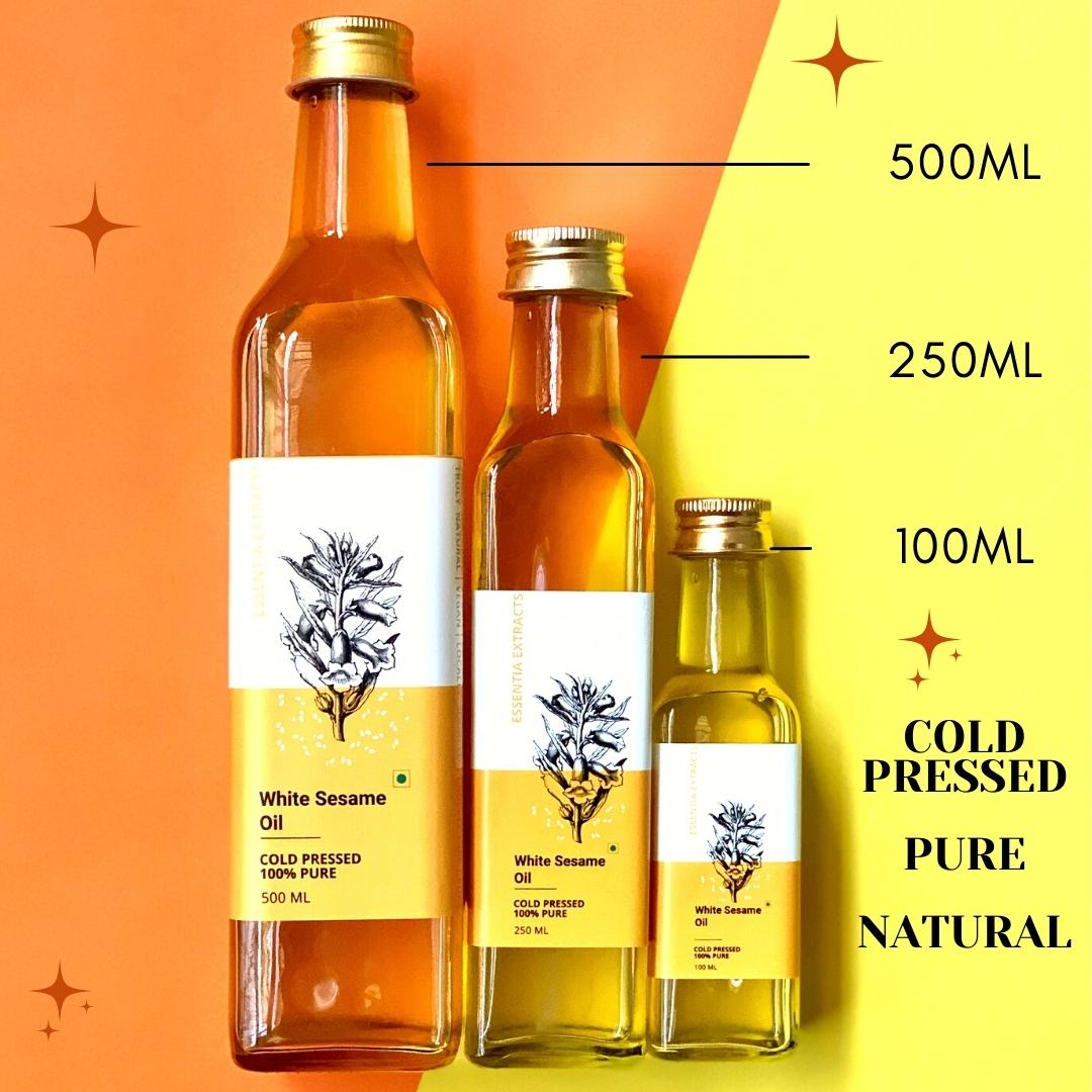 Cold-pressed White Sesame Oil