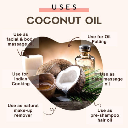 Combo of Cold-Pressed Coconut Oil & Sesame Oil