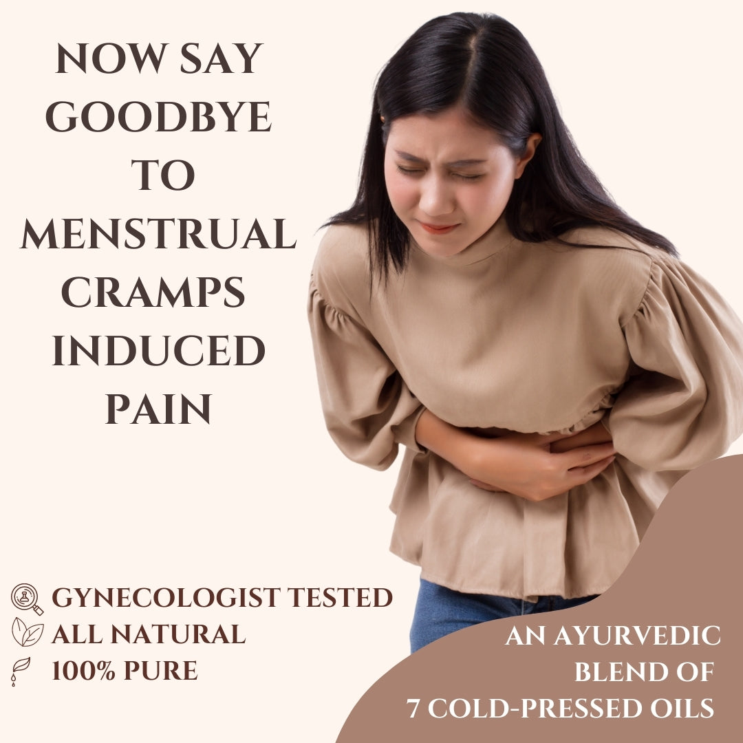 Menstrual Cramps Pain Relief Oil
