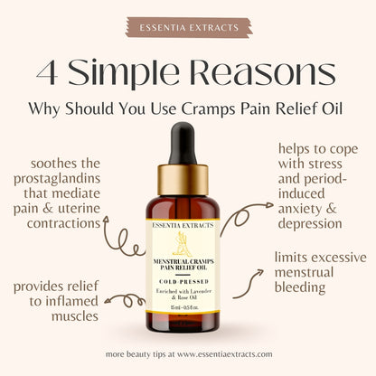 Menstrual Cramps Pain Relief Oil