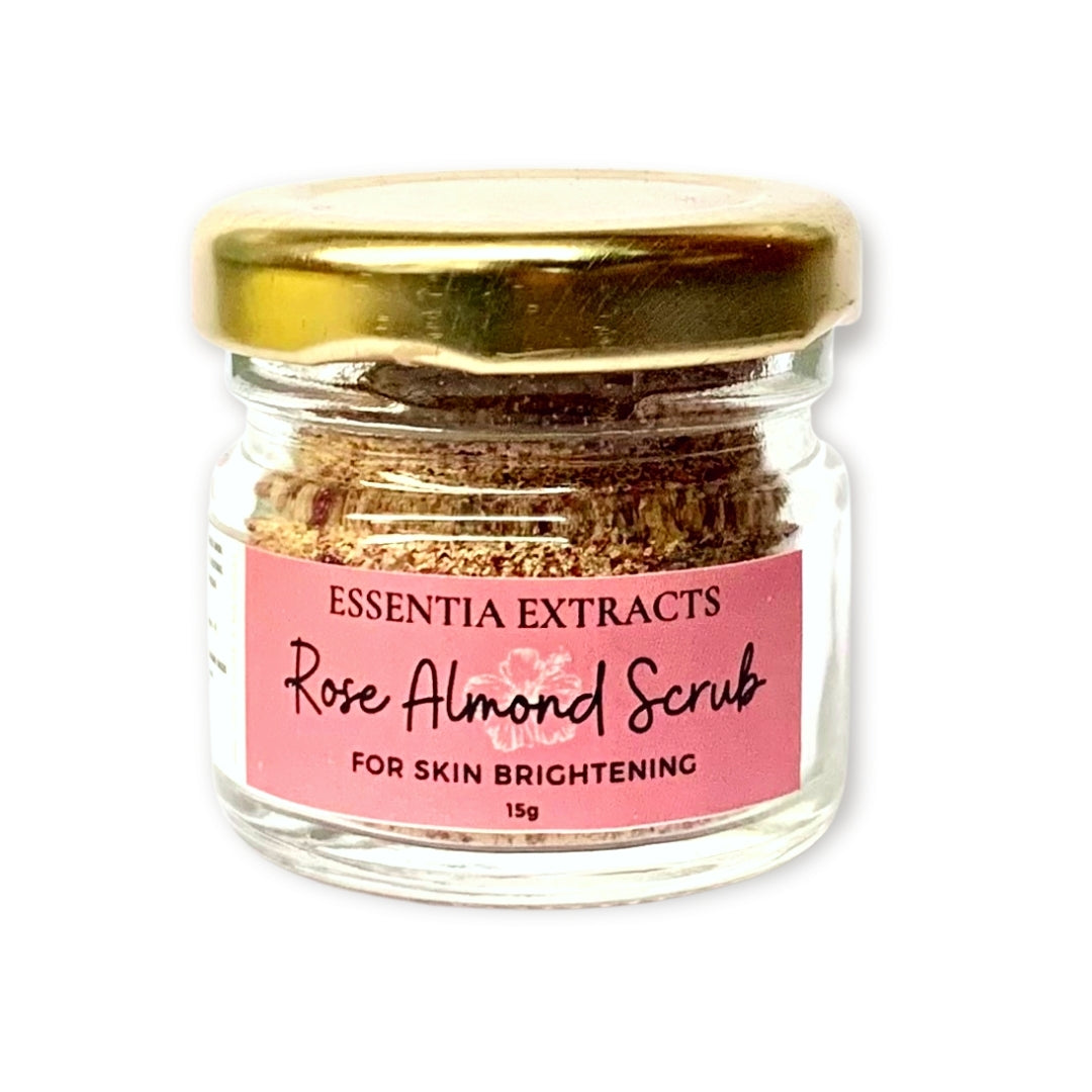 Rose Almond Skin Brightening Face & Body Exfoliating Scrub