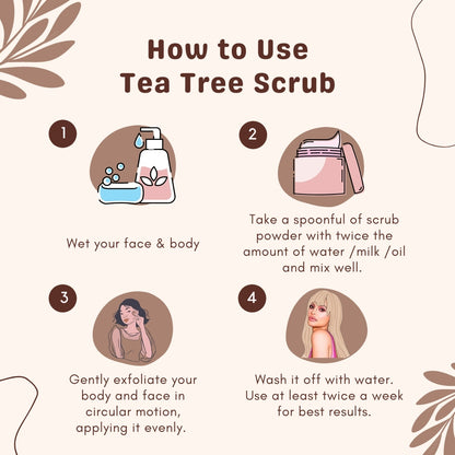 Tea Tree Face & Body Exfoliating Scrub